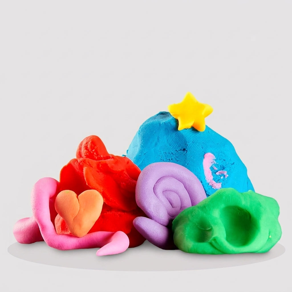 12/24/36pcs Magic Air Dry Clay Set - Non-Toxic Modeling Fun for Kids & Gifts -includes Vibrant Colors and Deluxe Tool Kit